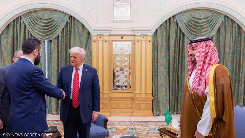 ترامب والشرع خاص- سوريا لا تمانع التطبيع مع إسرائيل