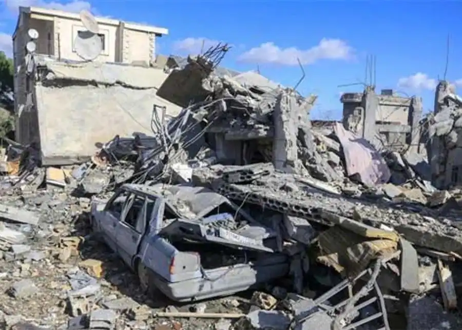 جنوب غارة دمار3