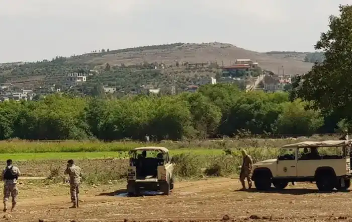 جيش لبناني حدود مع سوريا