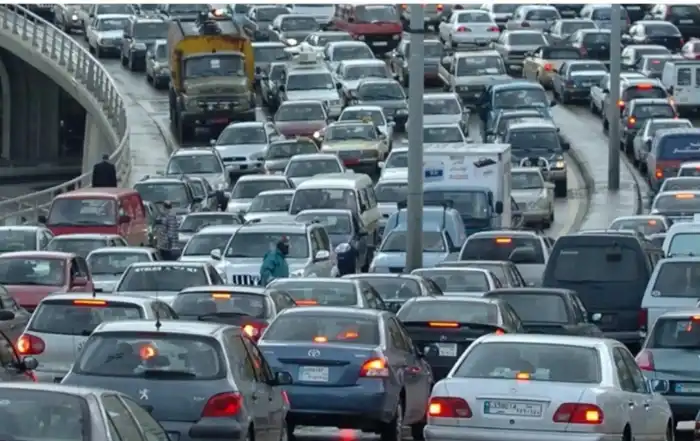 زحمة سير خانقة