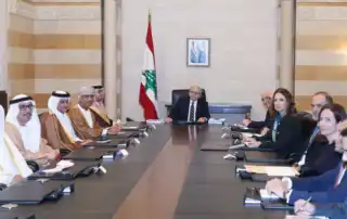 سلام وسفراء مجلس التعاون الخليجي