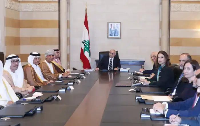 سلام وسفراء مجلس التعاون الخليجي