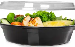 علب طعام بلاستيك