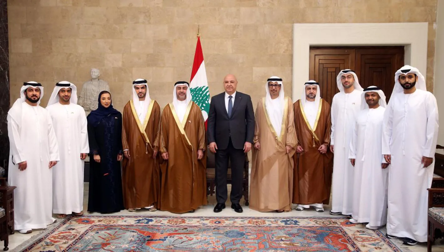 عون الوفد الاماراتي عون الوفد الاماراتي