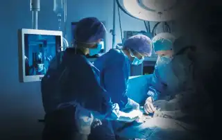 غرفة عمليات مستشفى