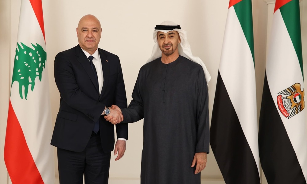 لبنان الامارات عون رئيس الجمهورية يرمّم مظلّة الدعم الخليجي خارطة طريق إماراتية – لبنانية اقتصادية وعملانية