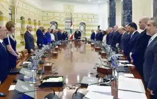 مجلس الوزراء عون0