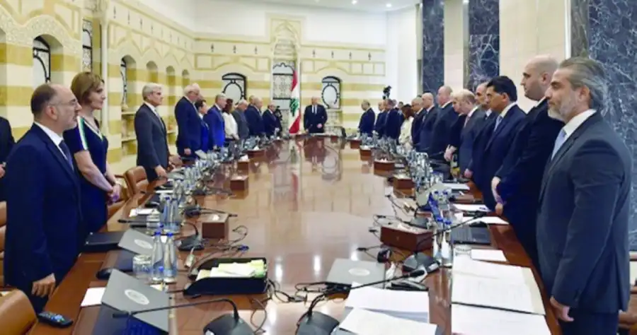 مجلس الوزراء عون0 مجلس الوزراء عون0