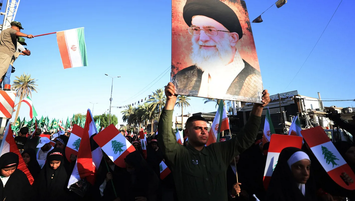 ايران لبنان خامنئي قلق متصاعد من ربط لبنان بتداعيات الحرب