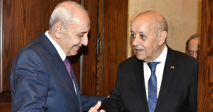 بري ولودريان 2 بري للودريان: نحرص على الجهد الفرنسي لمؤازرتنا في التصدي للمؤامرة على اليونيفل