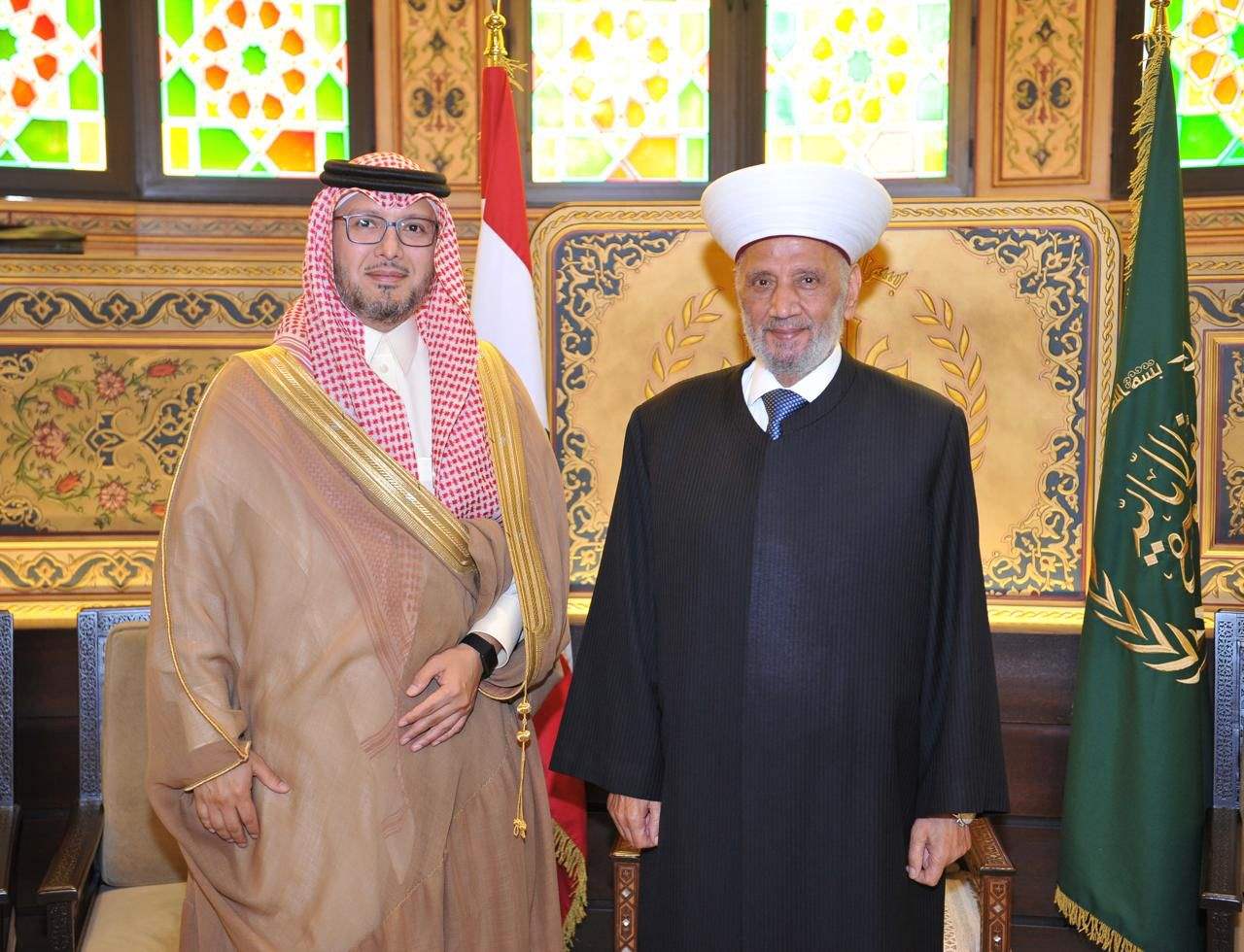 البخاري بحث التطورات مع دريان