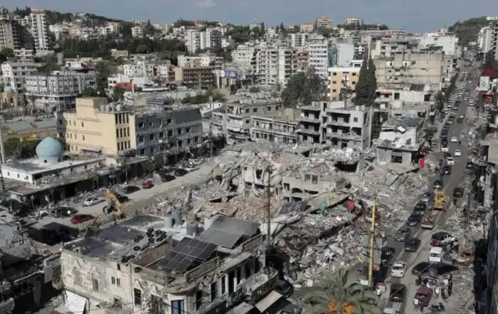 دمار الضاحية الجنوبية