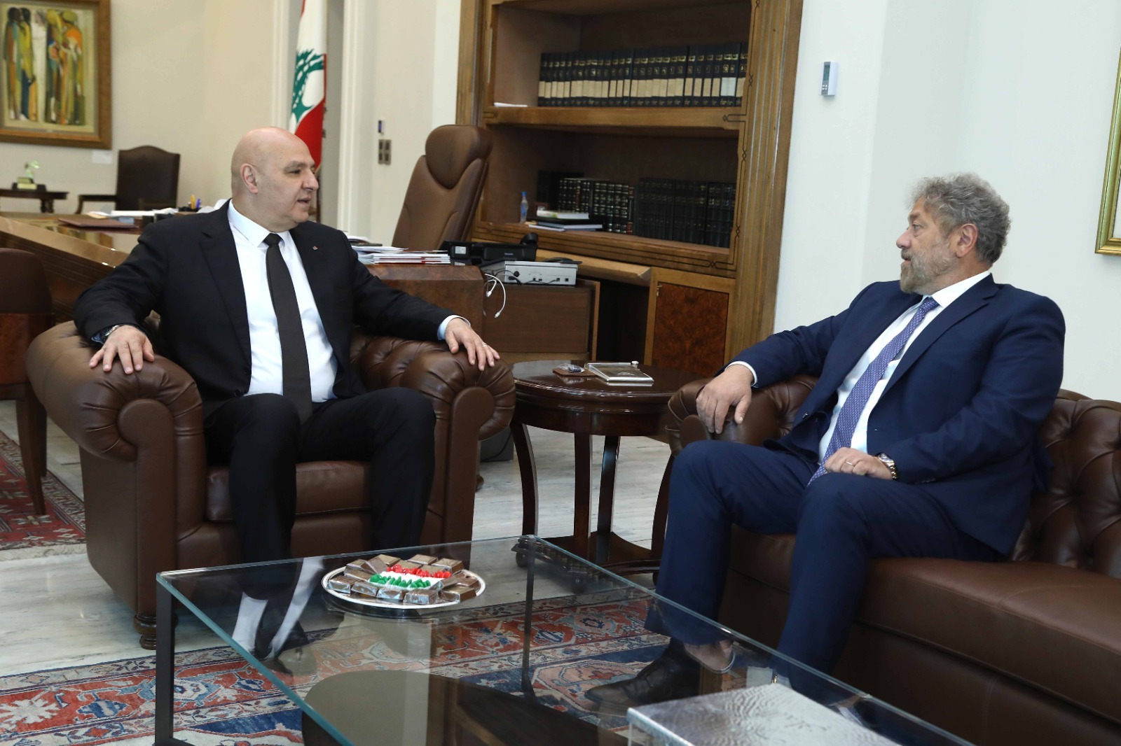 افرام يناقش مع عون تطوير قانون الانتخابات والتعيينات ومرفأ جونية