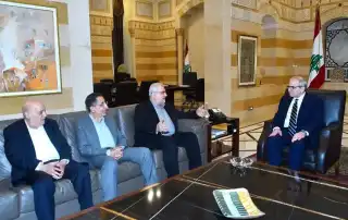 نواف سلام وفد حزب الله