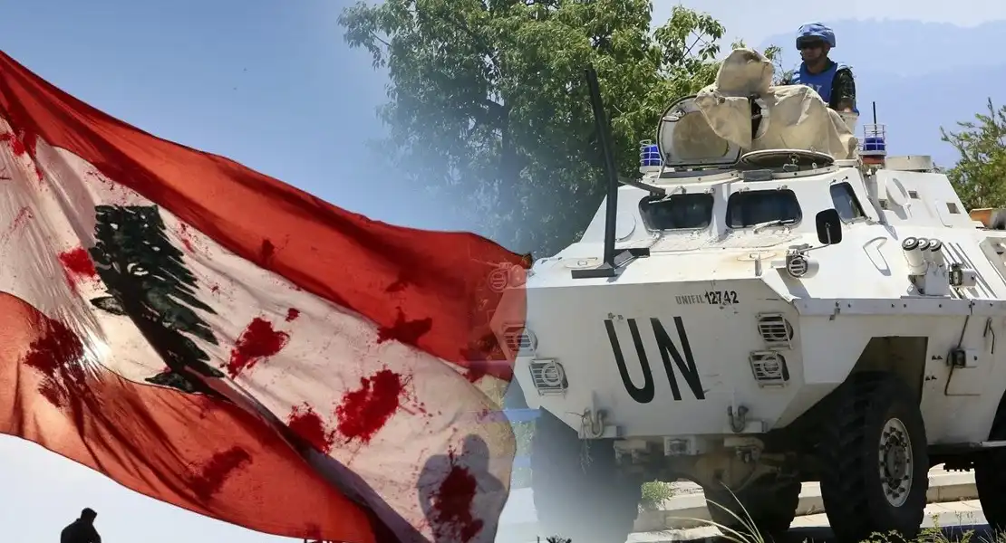يونيفيل علم لبنان يونيفيل علم لبنان
