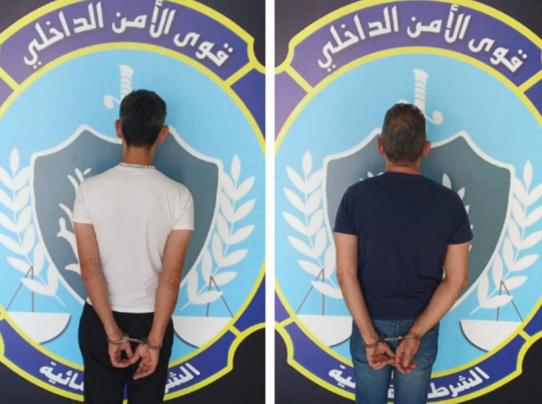 IMG_1036 قوى الأمن: توقيف مطلوبين بجرائم سرقة ومخدرات وتزوير في عاليه والعبودية