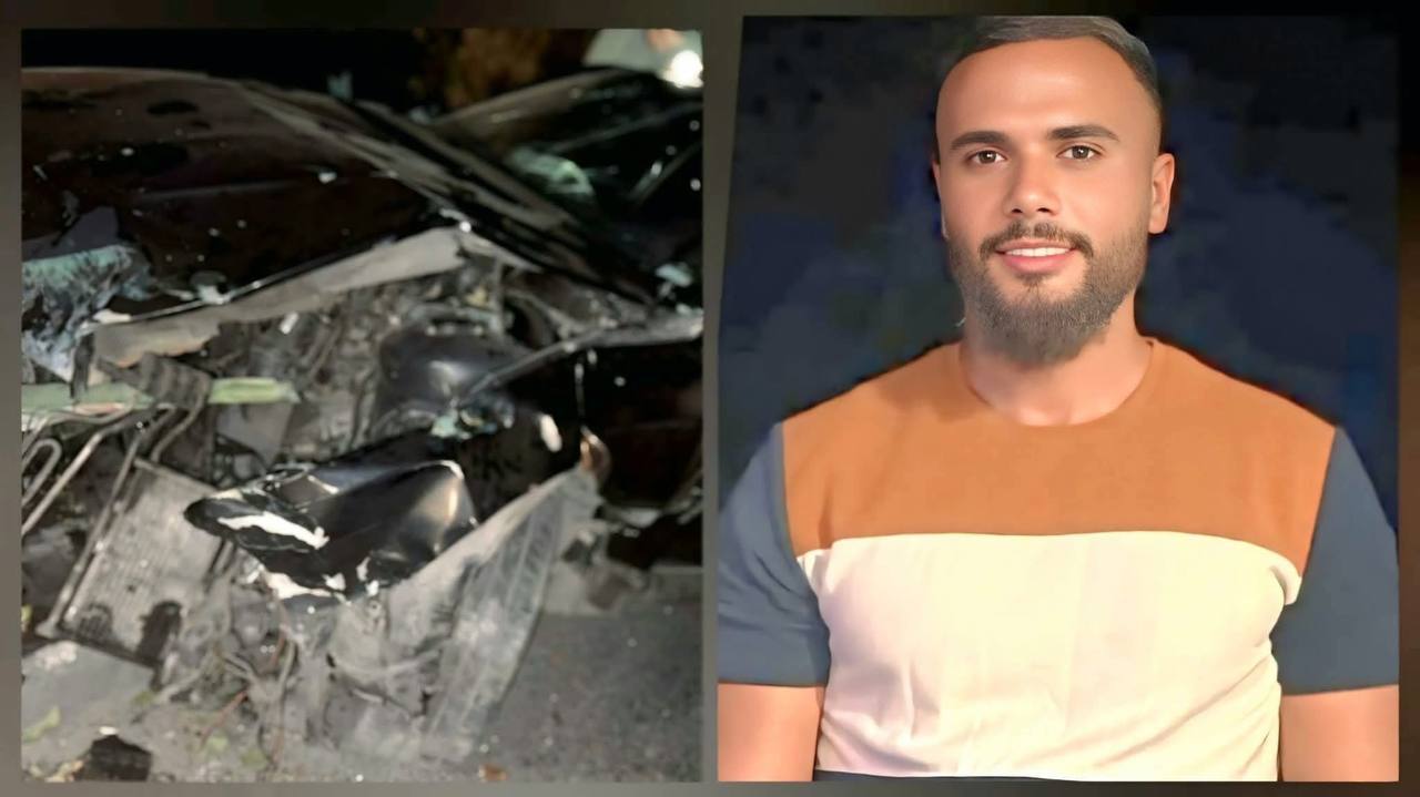 بالفيديو- حادث بين دراجة نارية وسيارة يودي بحياة شاب