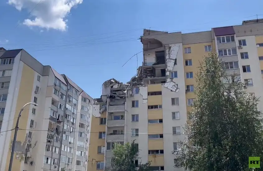 انفجار موسكو بالفيديو- قتلى وجرحى بانفجار مبنى سكنيّاً في روسيا