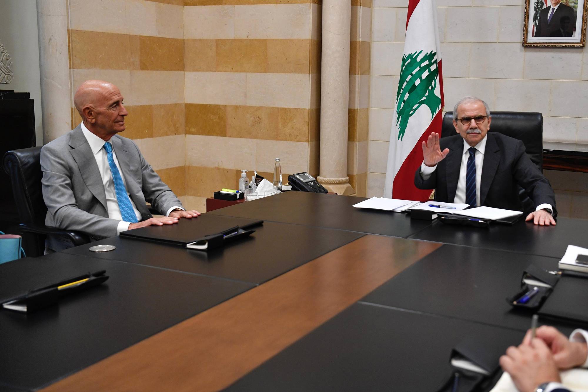 US Special Envoy for Syria Thomas Barrack visits Lebanon “القوات” و”الاشتراكي” يتحرّكان لحصر السلاح بيد الدولة