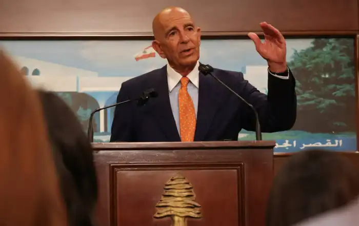 توماس براك في بعبدا