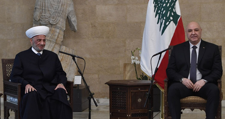 دريان في بعبدا