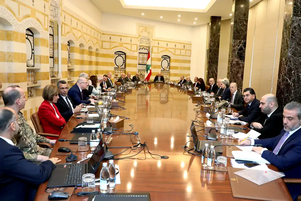 مجلس الوزراء جلسة عون