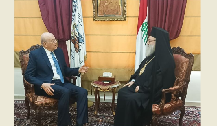يوحنا العاشر وميقاتي ميقاتي من البلمند: لتعزيز سلطة الدولة قبل فوات الأوان