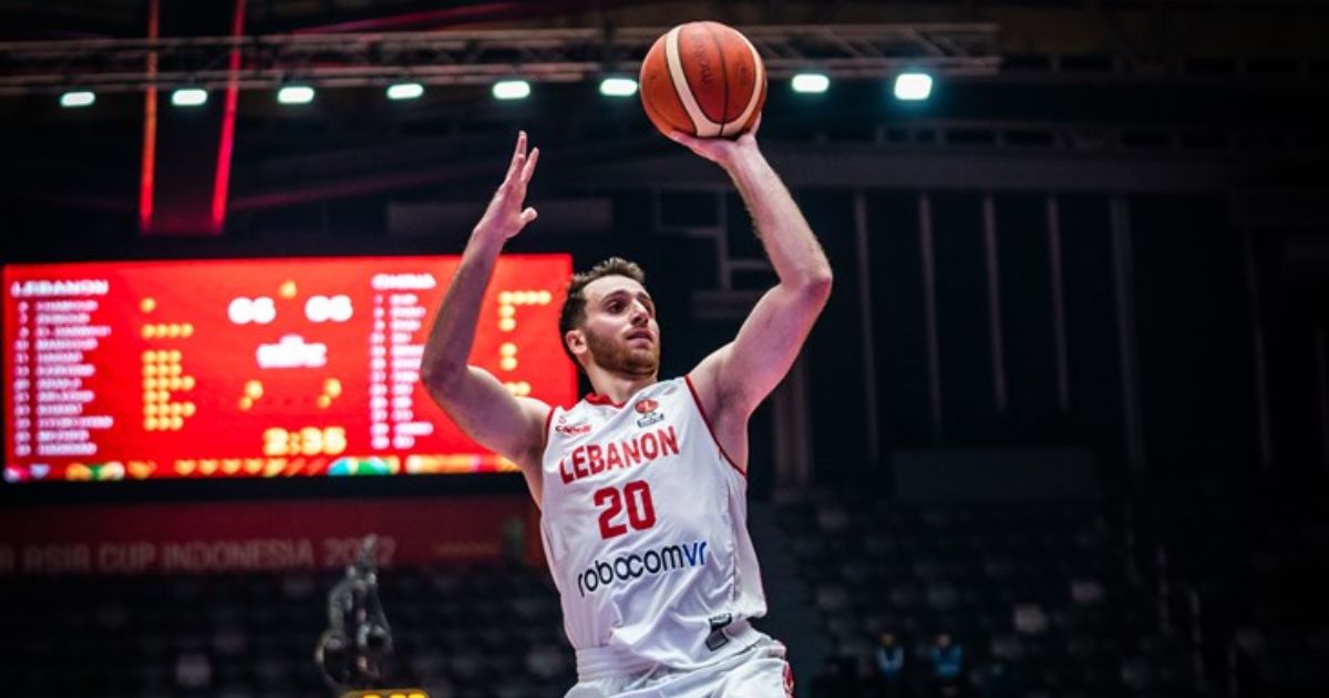 Lebanons-Wael-Arakji-Is-Leading-In-The-FIBA-Asia-Cup-2022-MVP-So-Far (2) وائل عرقجي خارج حسابات لبنان في كأس آسيا