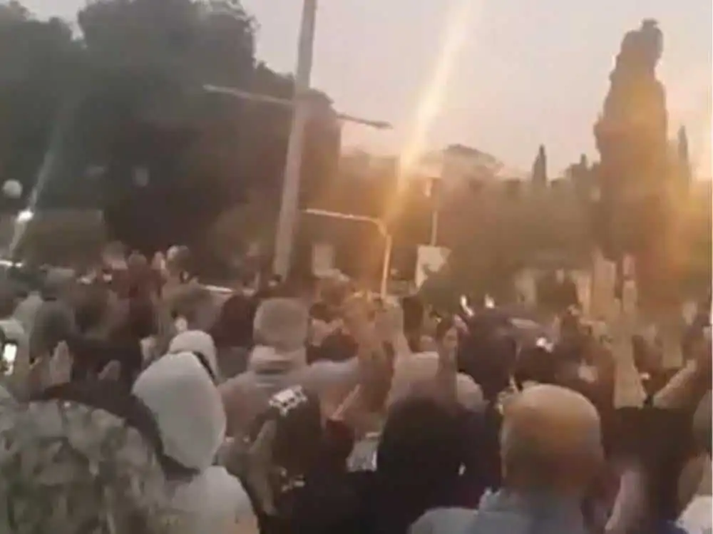 احتجاجات في ايران