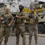 الجيش اللبناني في مخيم