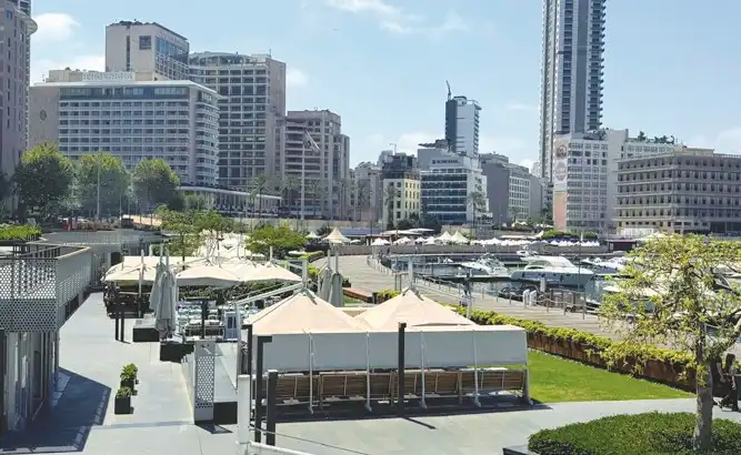 بيروت الواجهة البحرية