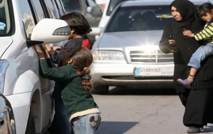 تسول لبنان اطفال