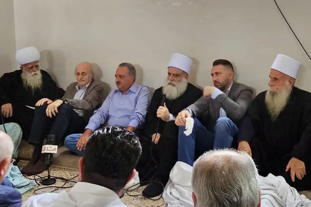 جنبلاط ارسلان تيمور مشايخ