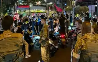جيش وحتجاجات الثنائي