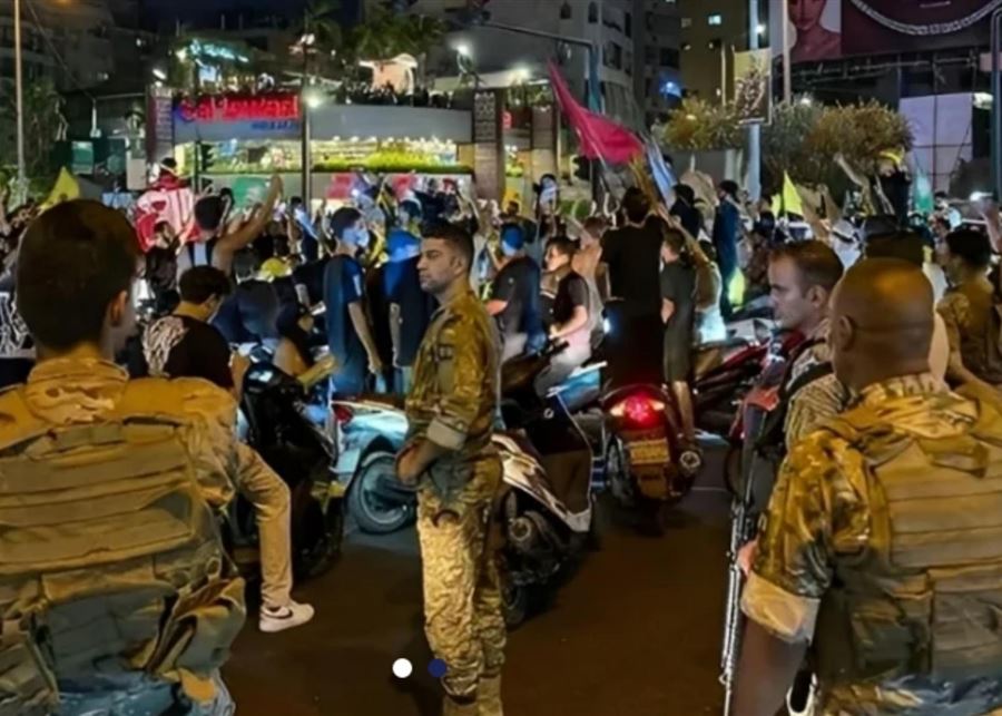جيش وحتجاجات الثنائي