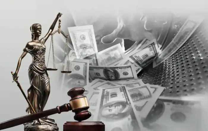 عدالة تبييض اموال