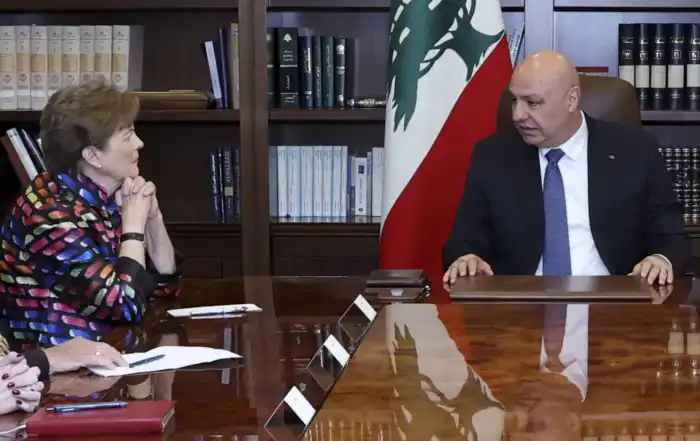 عون الوفد الاميركي شاهين