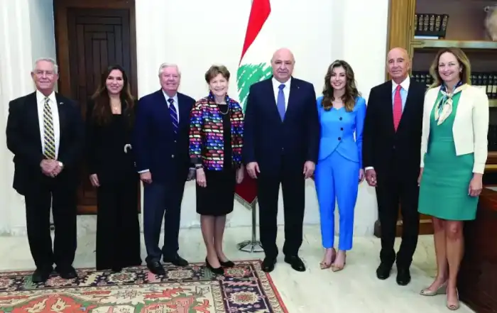 عون والوفد الاميركي