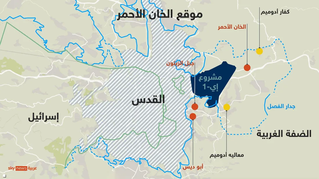 إسرائيل توافق على مشروع استيطاني من شأنه تقسيم الضفة الغربية