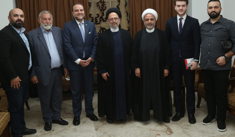 فضل الله وزواره فضل الله: لتعزيز الخطاب الوطني والحؤول دون الاستسلام لمخططات العدو
