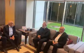 لاريجاني مطار بيروت