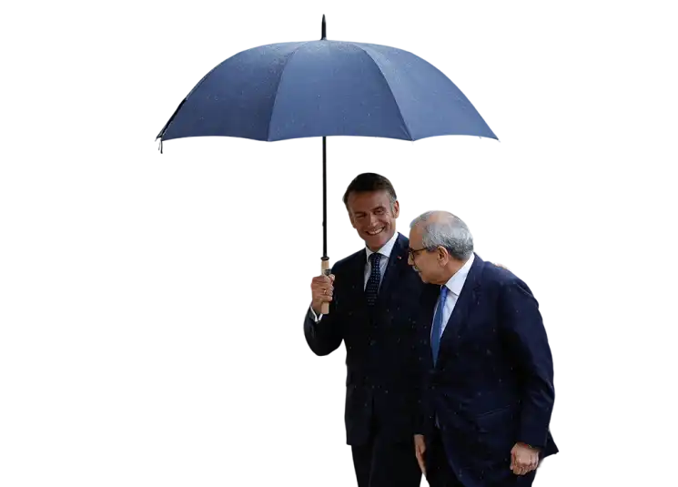 ماكرون وسلام