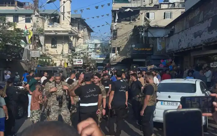 مخيم سلاح جيش