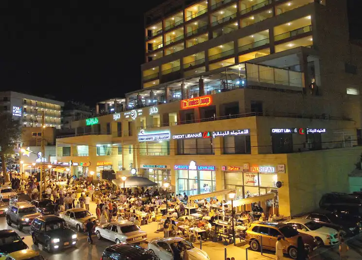 وسط بيروت زحمة