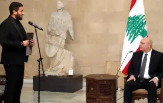 ويليام نون والرئيس عون