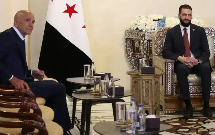 الشرع وبراك