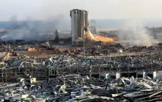 انفجار مرفا بيروت