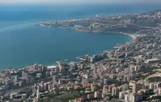 جونية من الجو