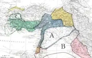 خريطة سايس بيكو