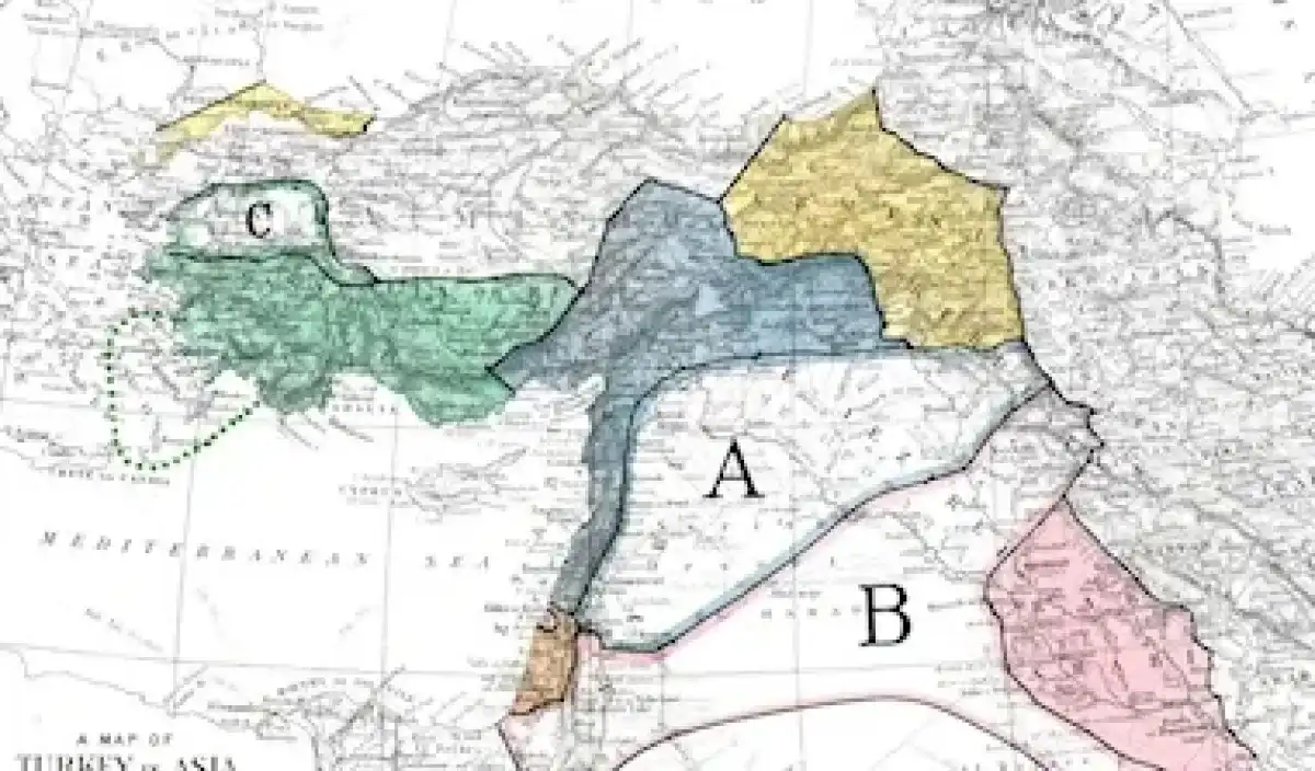 خريطة سايس بيكو